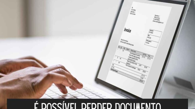 É possível perder documento digitalizado (1)